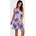 Kleid Nami-Print Blau S