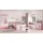 raumhirsch furniture Kinderbett mit Motiv Pferd 80 x 160 cm Holzwerkstoff rosa