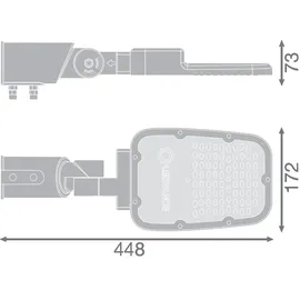 LEDVANCE Straßenleuchte LED 45 W IP66