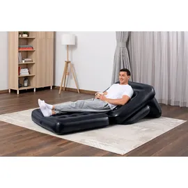 BESTWAY 75" x 38" x 25"/1.91m x 97cm x 64cm Multi-Max 4-in-1 Air Lounger