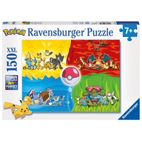 Ravensburger Puzzle Pokémon Wasser Blitz Feuer Pflanze 150XXL (10035)