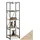 Tectake Regal, Manchester 47,5x34,5x151,5cm Industrial Holz hell, Eiche Sonoma