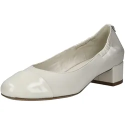 Pumps HÖGL "Högl Pumps Leder", Damen, Gr. 39, beige (creme), Leder, casual, Schuhe