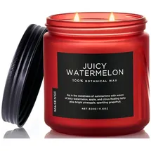 luxuskollektion Duftkerze Wassermelone 330 g 70 h rot