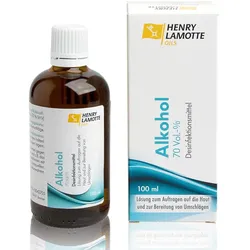ALKOHOL 70% V/V Henry Lamotte 100 ml Flüssigkeit
