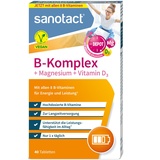 Sanotact Vitamin B-Komplex bei Müdigkeit+Erschöpfung Tabletten 40 St.