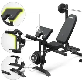 Zipro Superset Hantelbank Schwarz