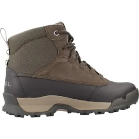 Sorel Buxton Lite Lace Plus Waterproof Snow Boot, Major/Jet, 12
