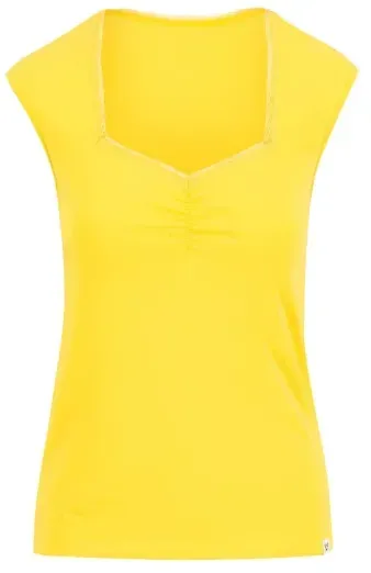 Blutsgeschwister Top Let Romance Rule - yummy yellow XS