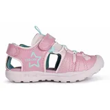 GEOX Mädchen J Vaniett Girl Sandal, PINK/Aqua, 36 EU