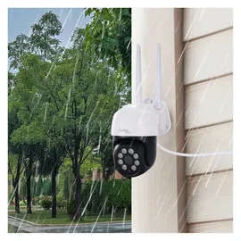 casativo-tech Überwachungskamera 2K Weiß