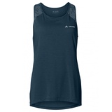 Sleeveless T-shirt Blau 44 Frau