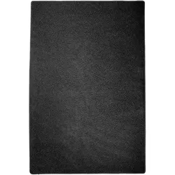 Karat Shaggy Hochflor Teppich   Schwarz