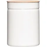 RIESS Vorratsdose mit Eschenholzdeckel 2.3l white (2175-212)