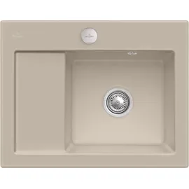 Villeroy & Boch Subway 45 Compact rechts almond + Excenterbetätigung + Lochbohrungen 1 + 2 + 3
