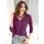 Witt T-Shirt 3/4-Arm-Shirt . lila 36
