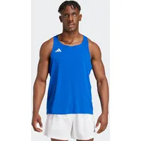 Adidas ADIZERO Funktionstank Herren, in royblu, Größe L blau