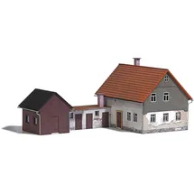 BUSCH Wohnhaus mit Anbau 1909 H0