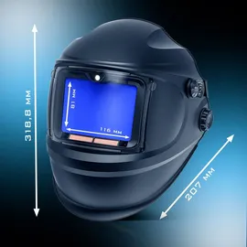 STAHLWERK Automatik-Schweißhelm 3-in-1 RAPTOR mit LED-Licht