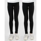 Staccato Leggings Mädchen, Doppelpack