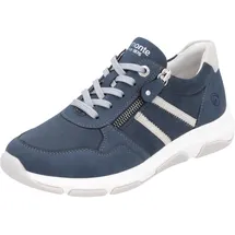 REMONTE Damen D1S04 Sneaker Low, blau 37 EU