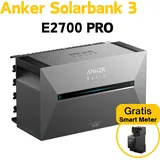 Anker SOLIX Solarbank 3 E2700 PRO mit Smart Meter Solarspeicher Batterie 2,68kWh