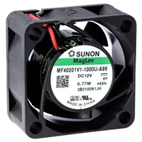 Sunon MF40202VX-1000U-A99 Axiallüfter 24 V/DC 18.34 m3/h (L x B x H) 20 x 40 x 40mm