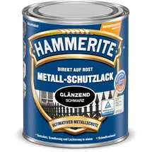 Hammerite Metall-Schutzlack 750 ml schwarz glänzend