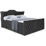 altdecor Vila-Z King 160 x 200 cm H3/H4 Schwarz