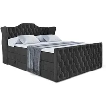 altdecor Vila-Z King 160 x 200 cm H3/H4 Schwarz