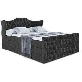 altdecor Vila-Z King 160 x 200 cm H3/H4 Schwarz
