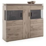Harper Highboard 99 x 151 x 38 cm braun