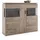 Harper Highboard 99 x 151 x 38 cm braun