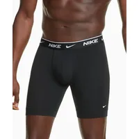 Nike Dri-FIT Essential Cotton Stretch Long Boxer Briefs black S 3er Pack