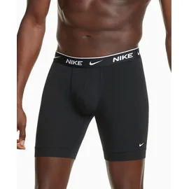 Nike Dri-FIT Essential Cotton Stretch Long Boxer Briefs black S 3er Pack