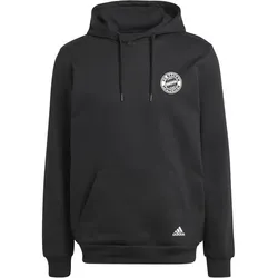 ADIDAS Herren Fansweatshirt FC Bayern München, BLACK, XS