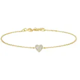 ANIA HAIE Armband gold/transparente  B064-01G Größe 18