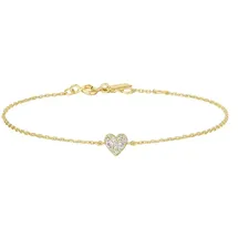 ANIA HAIE Armband gold/transparente  B064-01G Größe 18