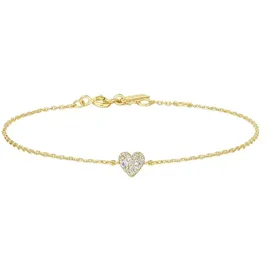ANIA HAIE Armband gold/transparente  B064-01G Größe 18