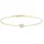ANIA HAIE Armband gold/transparente  B064-01G Größe 18