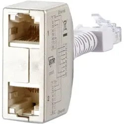 BTR NETCOM Cable-sharing-Adapter Ethernet/Ethernet 130548-03-E Set