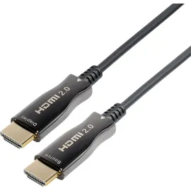 Maxtrack HDMI Anschlusskabel HDMI-A Stecker HDMI-A Stecker 20 m Schwarz