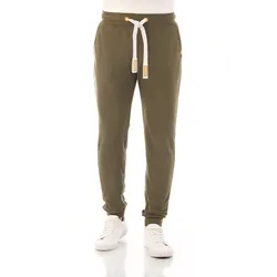 riverso Herren Trainingshose RIVTim Slim Fit Slim Fit Grün Tunnelzug 4XL