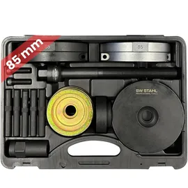 SW-Stahl 301051L Kompaktlager Werkzeugsatz/Radlager-Werkzeug-Set/für VW Transporter/EIN-und Ausbau von Lager-/ Nabeneinheit mit Ø 85 mm/für Vorder-und Hinterachse/Presswerkzeug