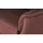 Hukla Fernsehsessel Dean Leder 70 x 109 x 88 cm Rot elektrisch mit Rollen