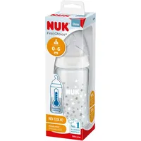 NUK First Choice+ Glas-Babyflasche 240ml, weiß