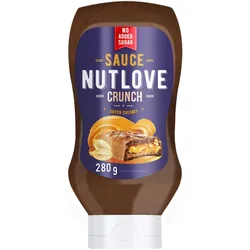 Nutlove - Süße Saucen - ohne Zuckerzusatz - Crunch