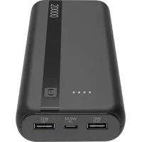 Peter Jäckel Kommunikationssysteme GmbH Power Bank 20000 Black (60933)