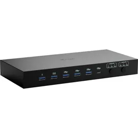 iTEC i-tec USB-C KVM Dock PRO for 3 Hosts, Dual Video, mit 2x Power Delivery max 92W