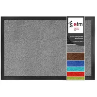Karat Monochrom 90 x 150 cm silbergrau